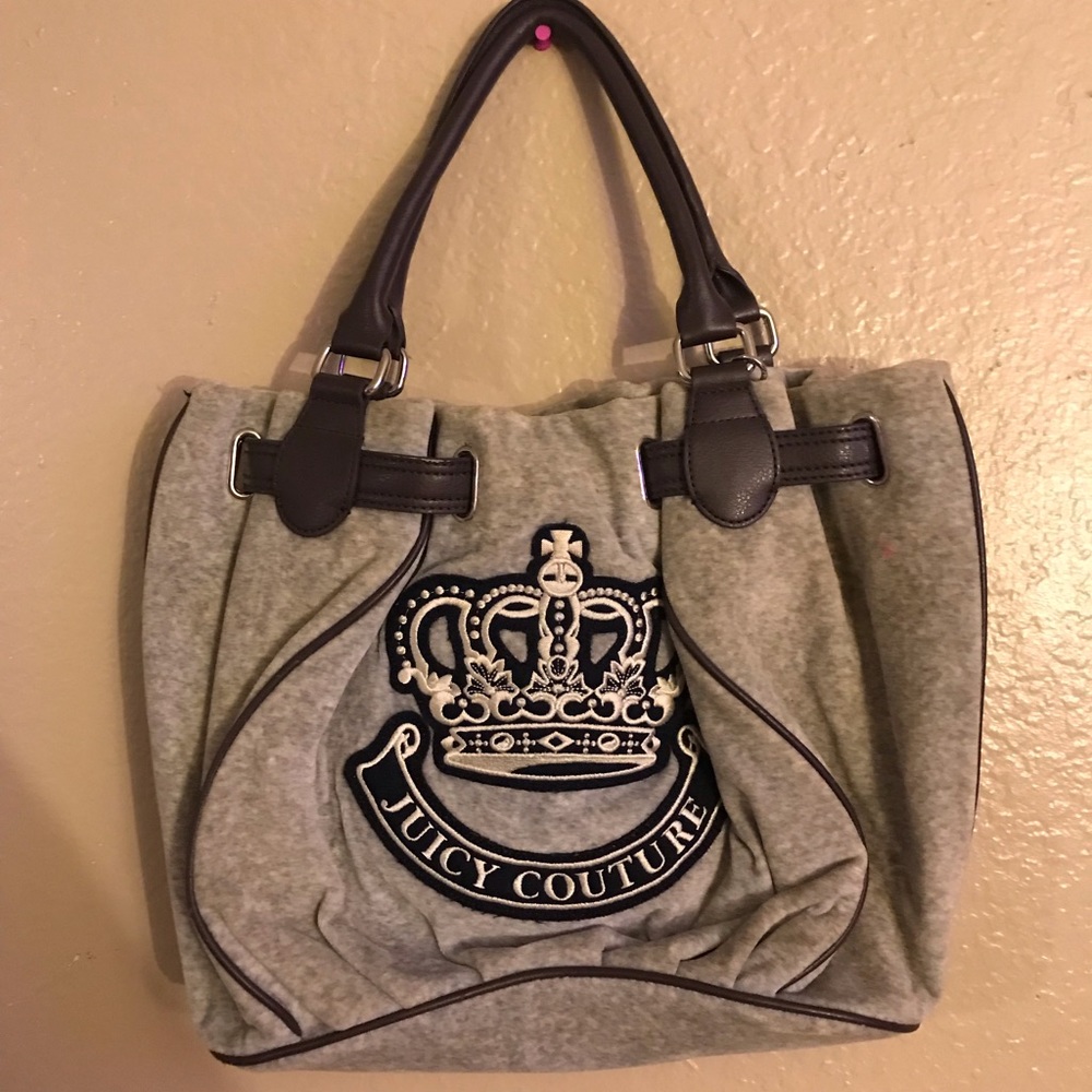 Gray Juicy couture bag